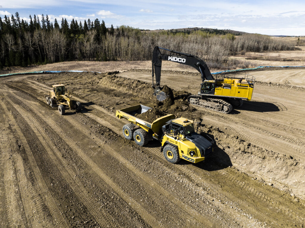 Earth Movers in SW Calgary